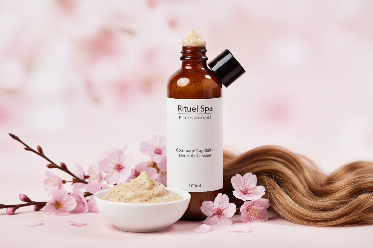 Gommage Capillaire - Fleurs de cerisiers